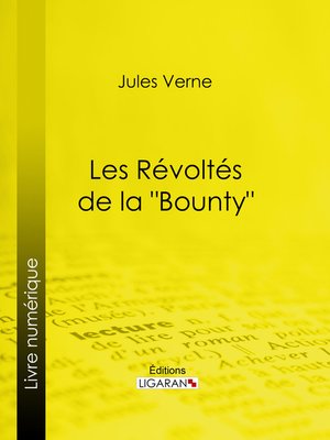 cover image of Les Révoltés de la "Bounty"